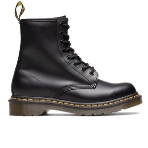 Doc Marten Black Smooth Boots